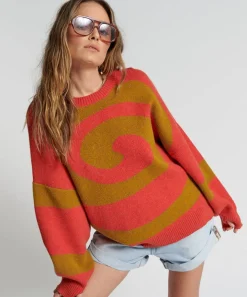 Knitwear|ONE TEASPOON Vortex Knit Sweater