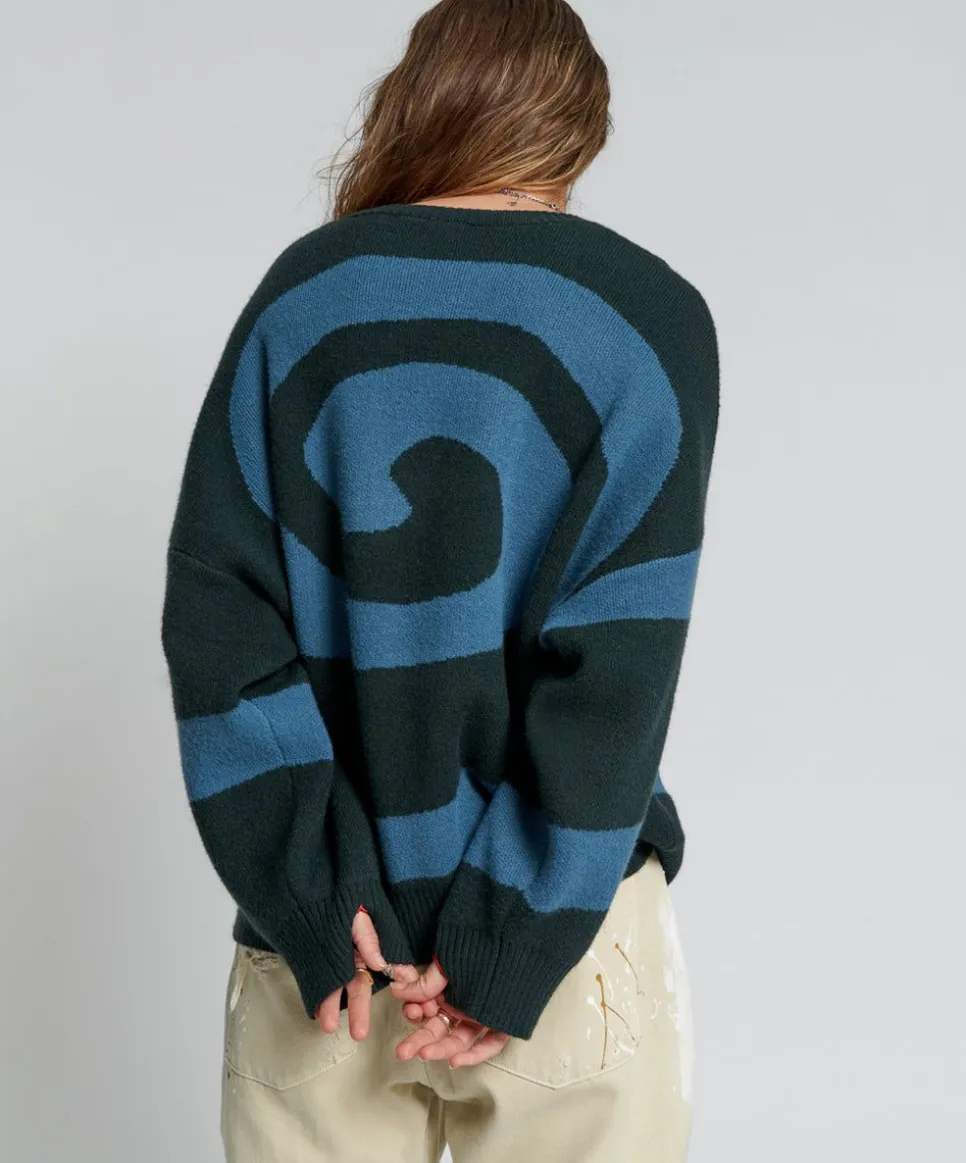Knitwear|ONE TEASPOON Vortex Knit Sweater