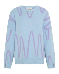 Knitwear|ONE TEASPOON Wave Length Knit Sweater