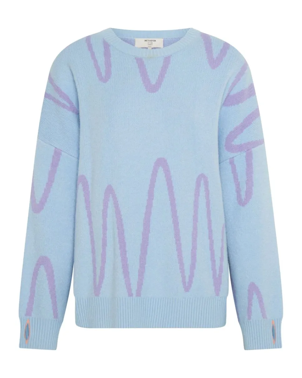 Knitwear|ONE TEASPOON Wave Length Knit Sweater