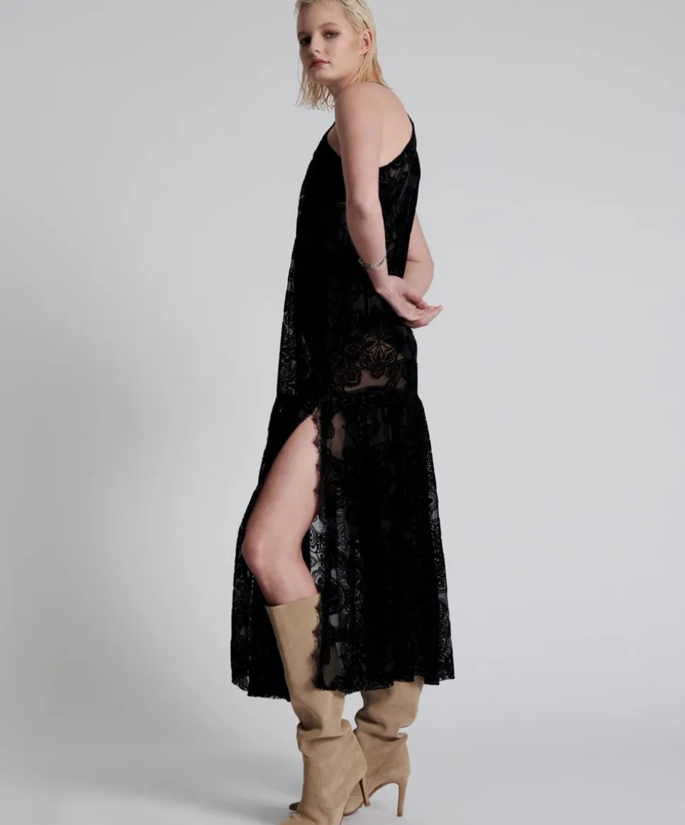 Midi & Maxi Dresses|ONE TEASPOON Western Defiance Long Slip Dress