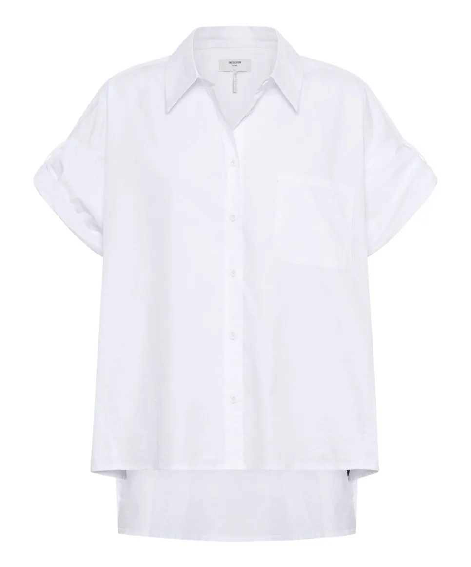 Shirts|ONE TEASPOON White Kings Road Cotton Shirt