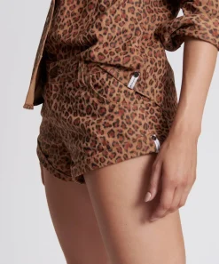 Bottoms|ONE TEASPOON Wild Thing Suede Bandit Low Waist Shorts