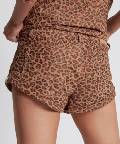 Bottoms|ONE TEASPOON Wild Thing Suede Bandit Low Waist Shorts