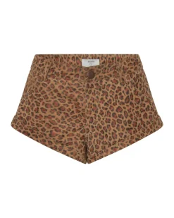 Bottoms|ONE TEASPOON Wild Thing Suede Bandit Low Waist Shorts