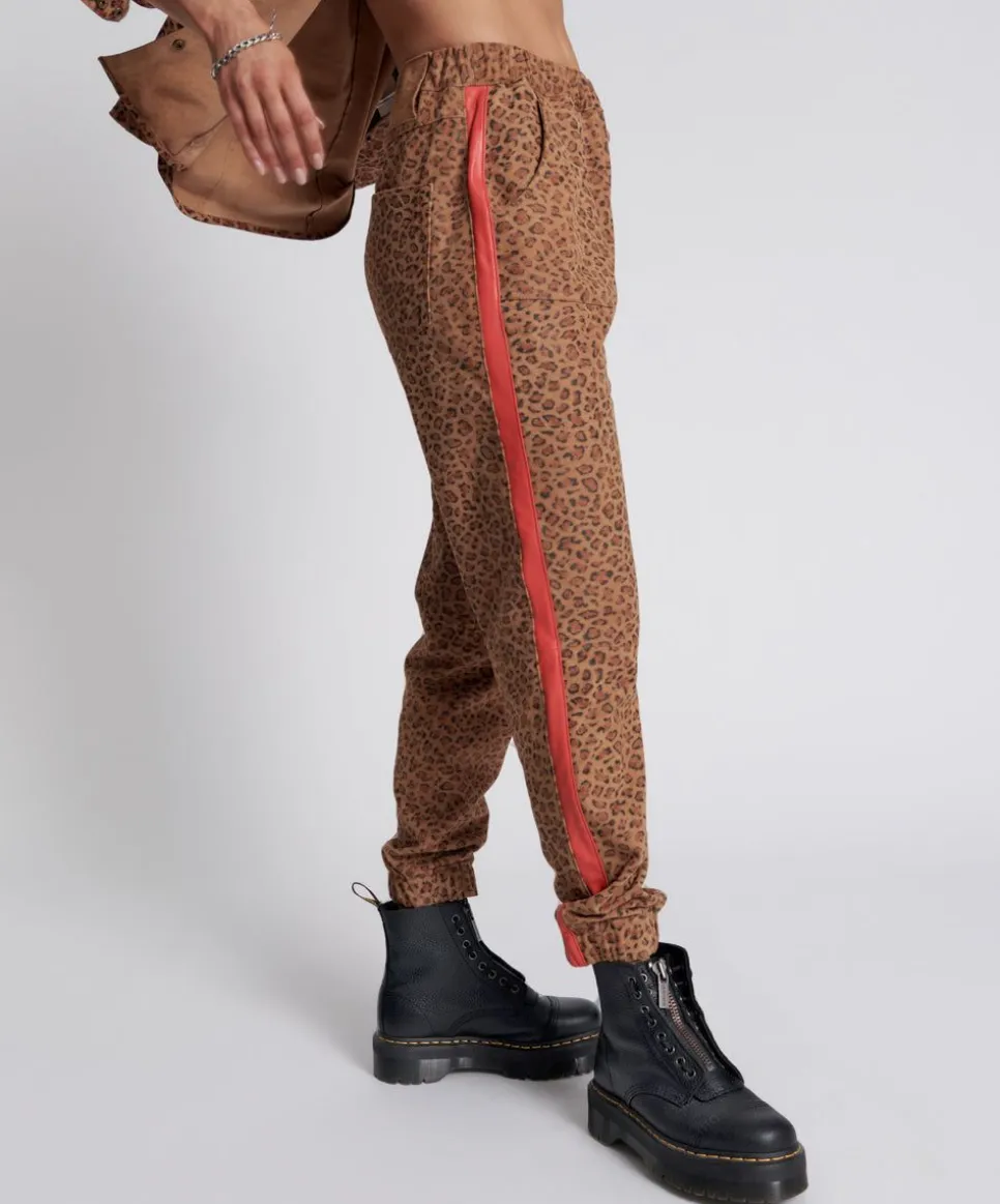 Bottoms|ONE TEASPOON Wild Thing Suede Shabbies Drawstring Boyfriend Pants