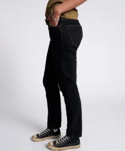 Denim Jeans|ONE TEASPOON Worn Black High Waist Awesome Baggies Denim Jeans