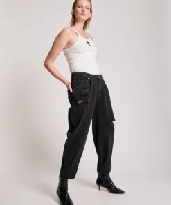 Denim Jeans|ONE TEASPOON Worn Black Smiths Trouser Jeans