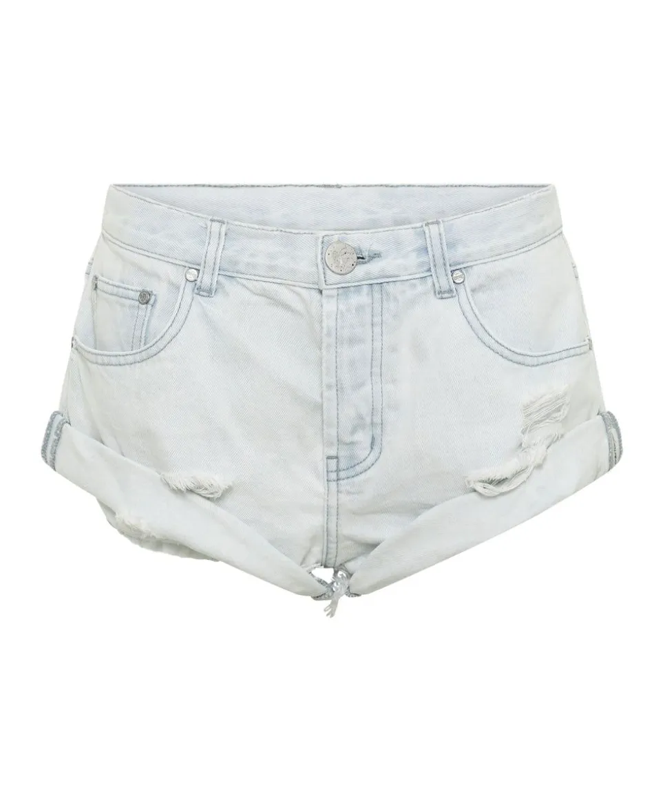 Denim Shorts|ONE TEASPOON Xanthe Bandit Low Waist Denim Shorts