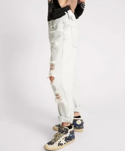 Denim Jeans|ONE TEASPOON Xanthe Messed Up Saints Boyfriend Jeans