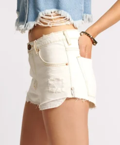 Denim Shorts|ONE TEASPOON Xanthe The One Fitted Cheeky Denim Shorts